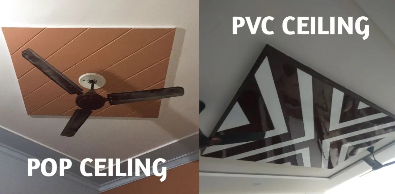 POP False Ceiling vs PVC False Ceiling