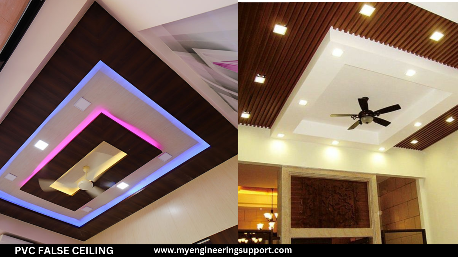 Pvc Vs Gypsum False Ceiling