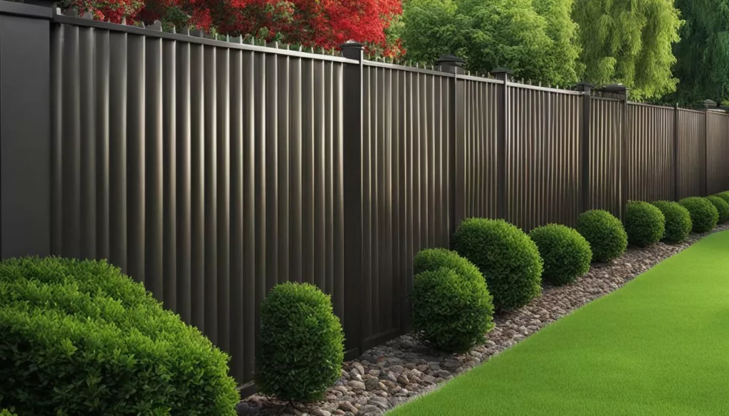 medium-range security fences: steel with pros and cons
