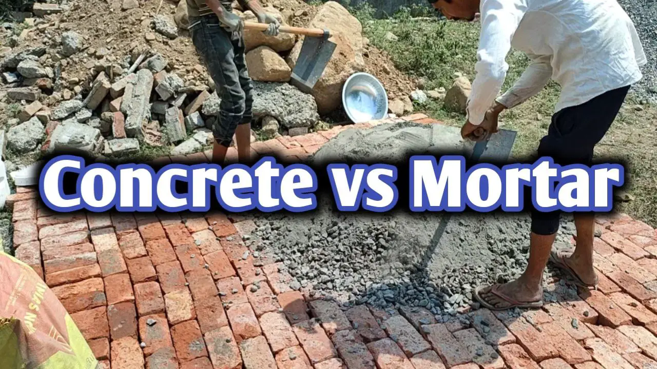 Cement vs Mortar vs Concrete vs Grout 5 Important Key Differences